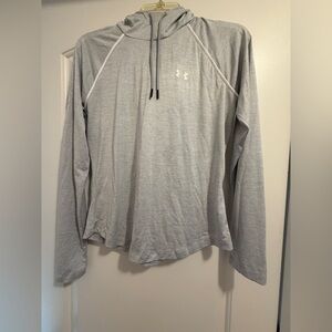Under Armour Light Gray Long Sleeve Top